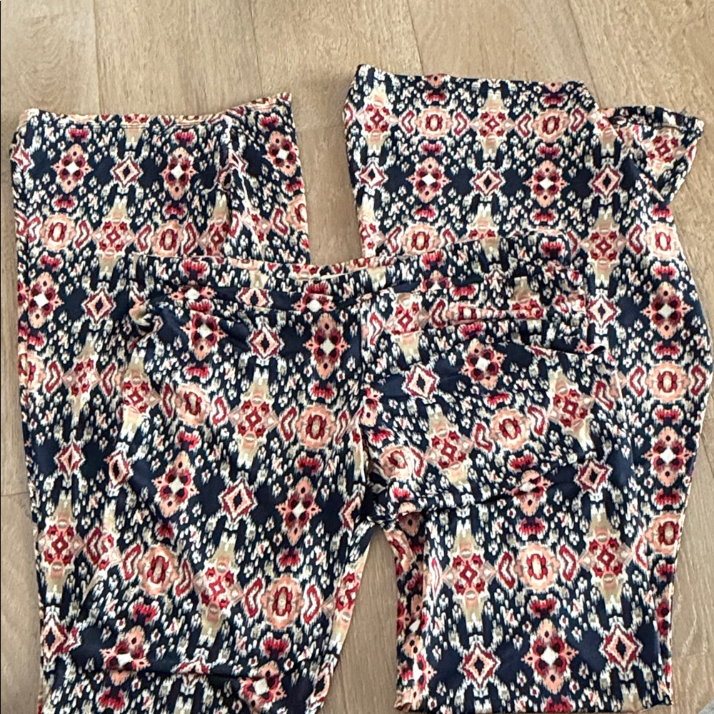 Veronica M Multicolor Patterned Pants - image 4